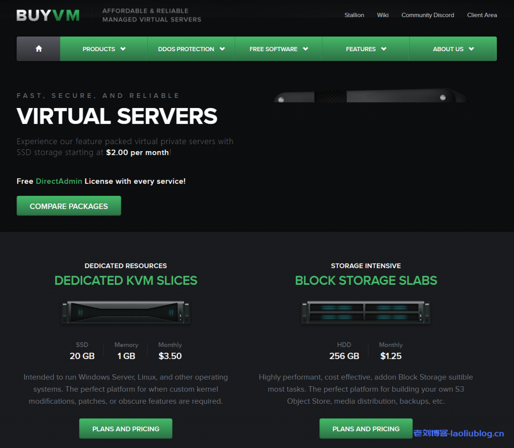 除了buyvm和contabo，国外大硬盘VPS商家还有那些值得推荐？-老刘博客