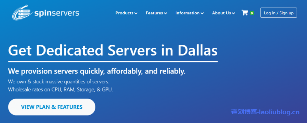 SpinServers美国圣何塞高性能服务器限时促销，E5双路CPU+256G内存仅$99/月-老刘博客