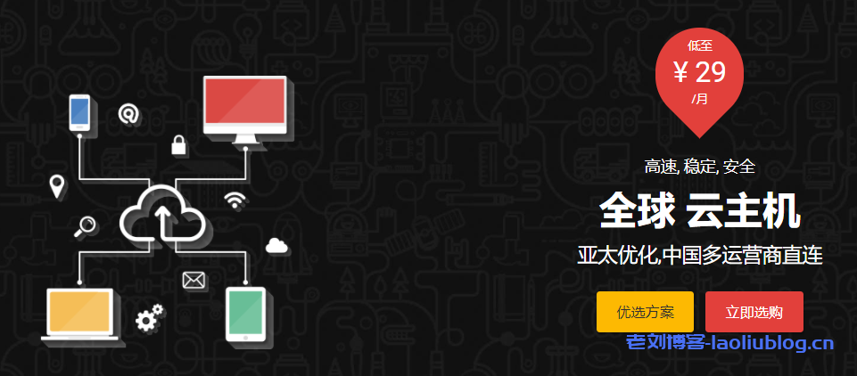 CloudIPLC泉州电信CN2线路服务器7折优惠，100Mbps带宽2TB月流量起，直连NTT、PCCW等国际线路-老刘博客
