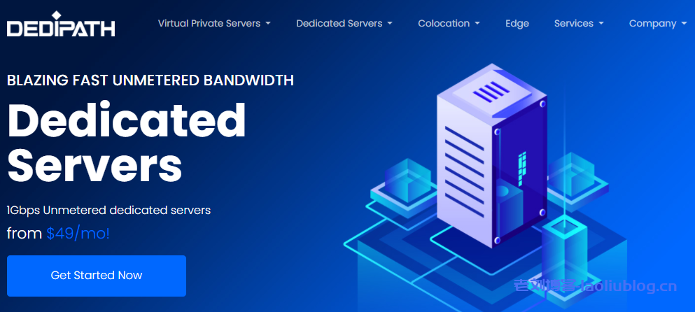 #网络星期一#DediPath美国VPS：洛杉矶、圣何塞和西雅图机房，$39/年/3核8G/75G SSD/10T流量@1Gbps端口/OpenVZ架构-老刘博客