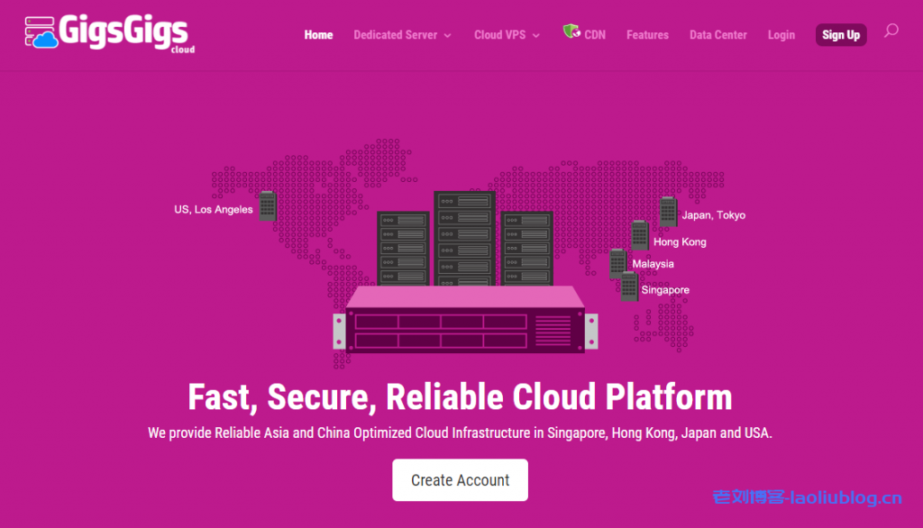 GigsGigsCloud双11活动：特别套餐补货+现金券+买一送一，洛杉矶GIA联通9929线路VPS季付$18-老刘博客