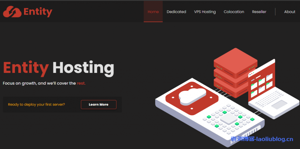 Entity Hosting洛杉矶KVM VPS:1核1GB内存15GB SSD空间1TB月流量1Gbps端口月付3美元附优惠码及测试IP