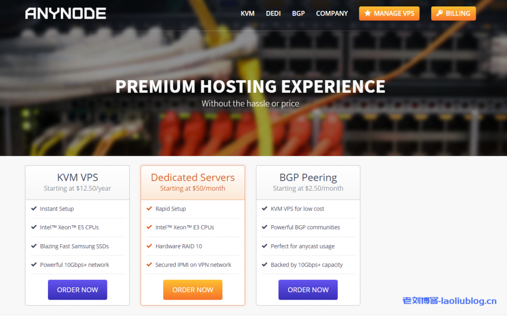 anyNode复活节特惠：拉斯维加斯云服务器1核2G内存30GB硬盘1Gbps带宽3TB月流量$15/年附测试IP-老刘博客