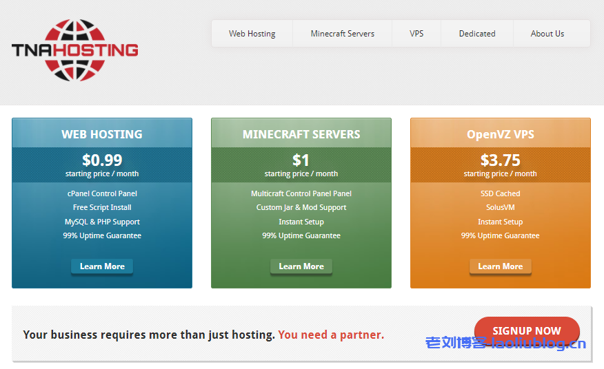 TNAHosting黑五活动：美国芝加哥VPS优惠20%低至$12/年，1Gbps大带宽，可选OpenVZ或KVM架构-老刘博客