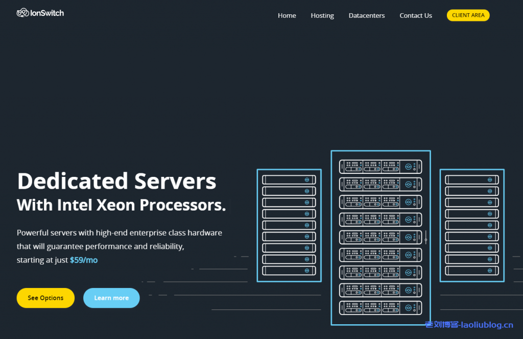 IonSwitch：美国20Gbps大带宽VPS，100TB月流量，NVMe硬盘，$25/年-老刘博客