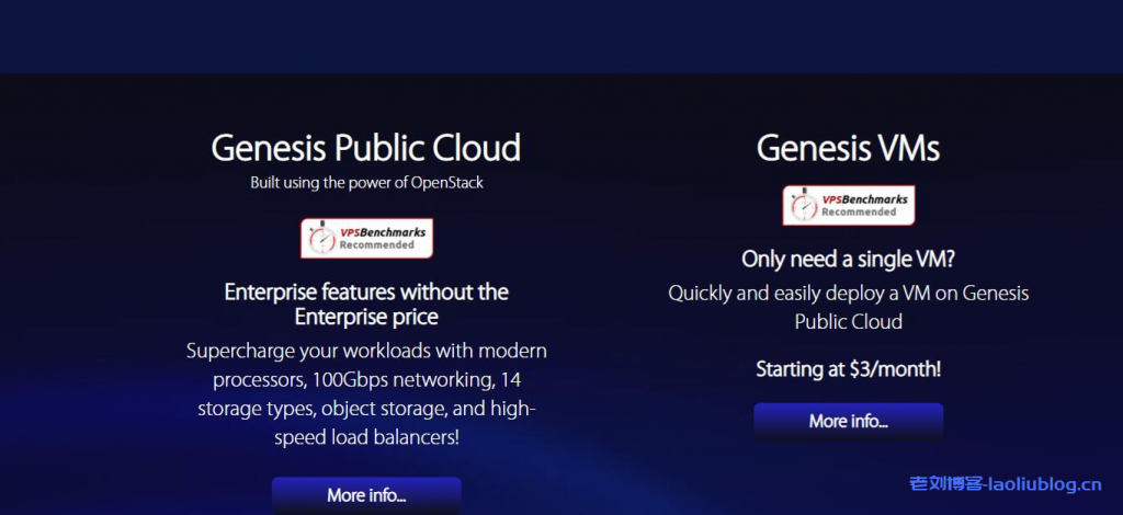 Genesishosting:美国芝加哥云服务器,OpenStack虚拟架构,1核1G内存5TB月流量$3/月起