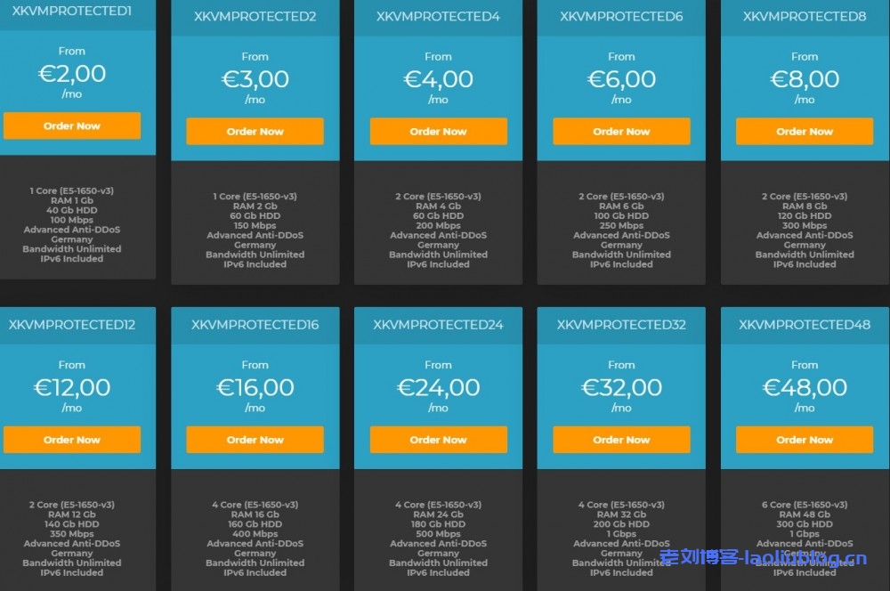 Lowhosting：新用户购买德国KVM VPS享永久7折优惠，不限流量VPS月付€2.1/月起-老刘博客