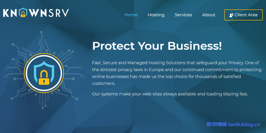 KnownSRV荷兰VPS首月5折或循环9折，9.97美元/月/2核2G/30GB SSD/2TB流量@1Gbps/200G DDoS防御-老刘博客