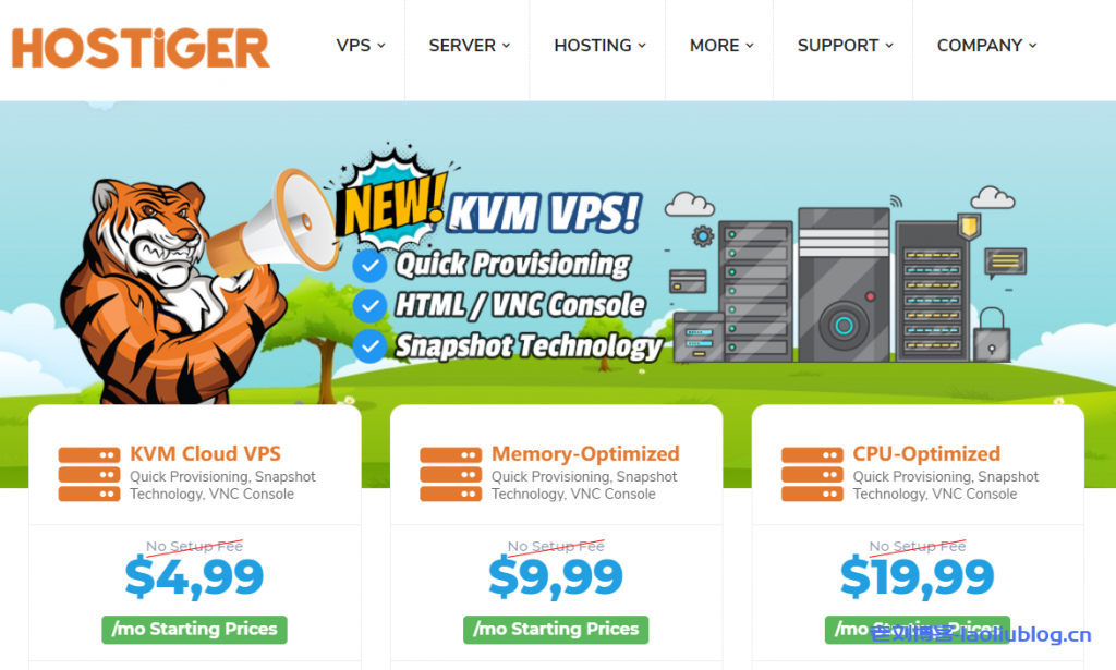 hostiger:便宜vps,1核/1G内存/20G SSD硬盘/1TB流量/300M带宽,$3.99/月起,5年付仅需$1.99/月,可选伊斯坦布尔/阿姆斯特丹/堪萨斯城机房-老刘博客