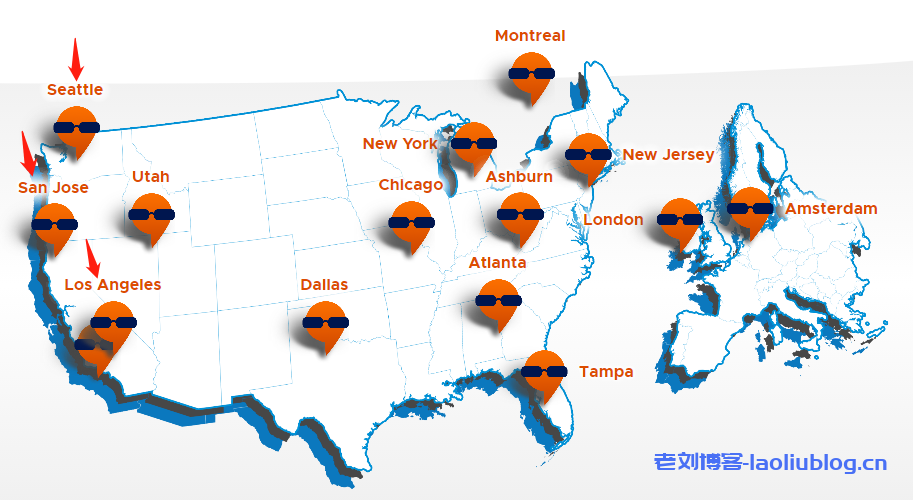 【黑五】RackNerd最新促销:美国便宜VPS低至$10.88/年,可选洛杉矶、圣何塞、达拉斯、芝加哥、纽约和西雅图机房-老刘博客