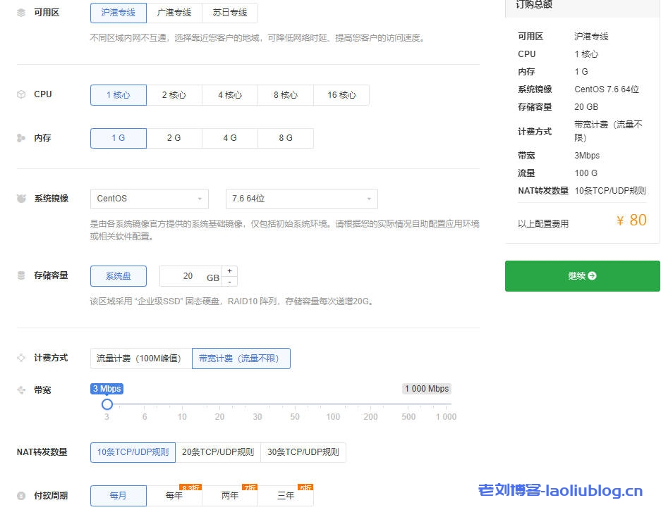 UOVZ咕咕云KVM VPS：100Mbps端口共享IP，沪港专线、广港专线、苏日专线，年付8.3折2年付7折3年付5折-老刘博客