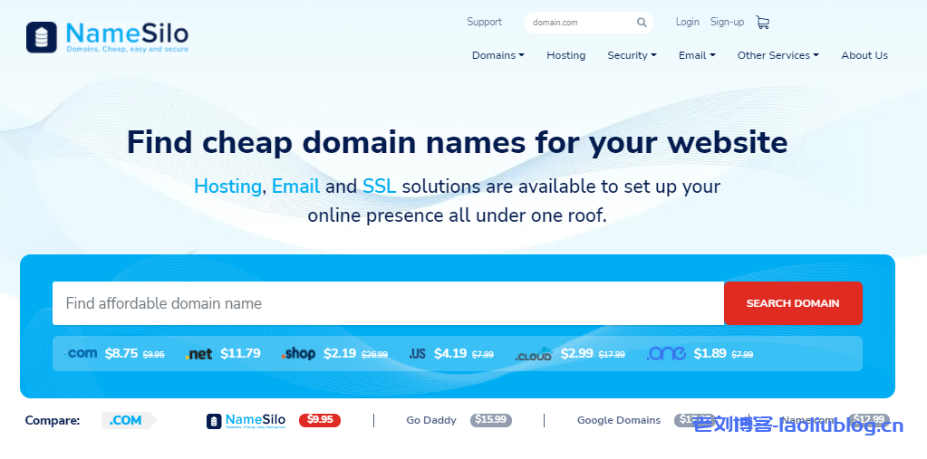 知名国外域名注册商汇总:ResellerClub、Name.com、Namecheap、NameSilo、Domain、Dynadot