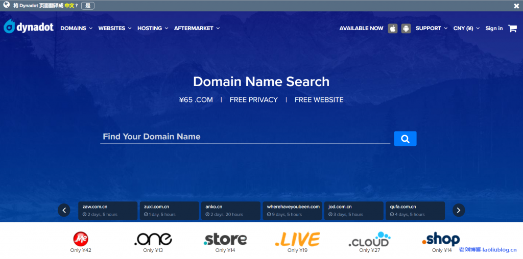 Dynadot庆.XYZ成立8周年六月域名特惠，热门域名首年注册价格7元起-老刘博客