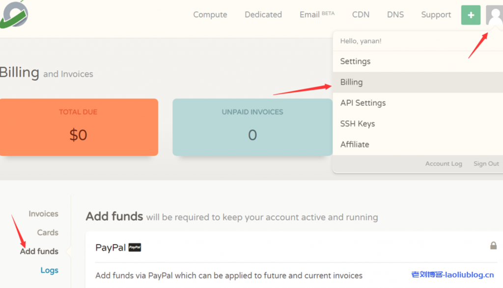cloudcone美国洛杉矶SC2套餐:1.65美元/月,支持支付宝,博主已经入手-老刘博客
