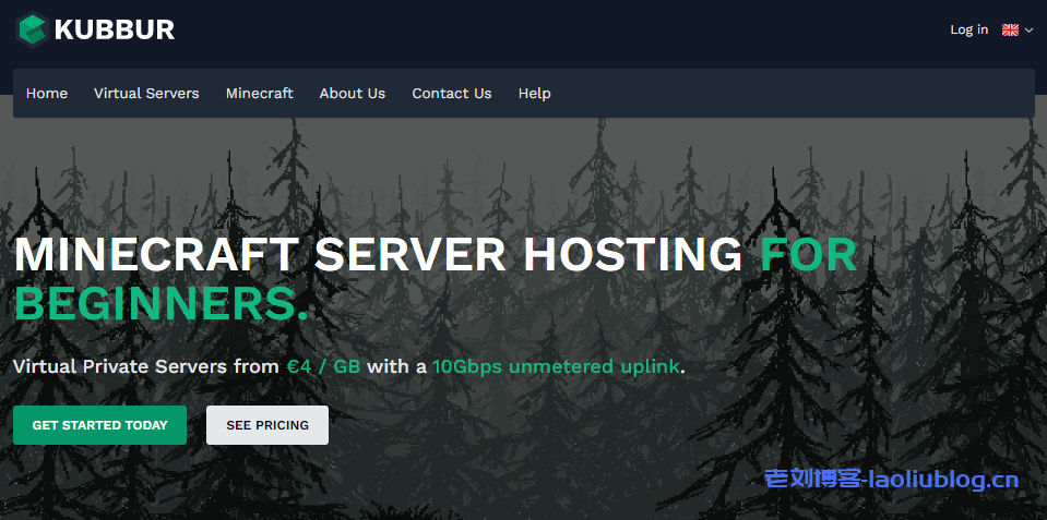 kubbur:€5/月,10Gbps带宽不限流量VPS,免费DDoS防御,纽约\伦敦数据中心-老刘博客