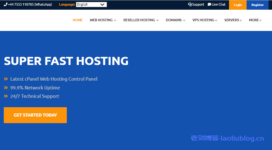 hostsliberty:1核/512MB内存/10GB NVMe硬盘/500G流量/1Gbps端口,$3.99/月起,可选香港/日本/新加坡/美国/欧洲等机房-老刘博客