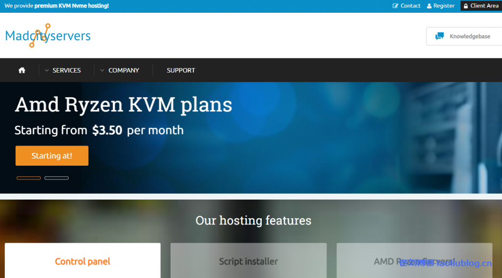 Madcityservers美国VPS：$18/年/AMD Ryzen/512MB内存/10GB NVMe空间/不限流量/1Gbps端口/KVM/洛杉矶/芝加哥/迈阿密-老刘博客