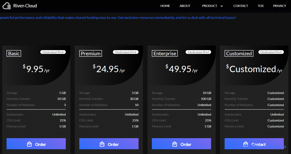 Riven Cloud日本大阪软银VPS年付$39.9！2核/1GB内存/15GB SSD空间/500GB流量/1Gbps端口/KVM-老刘博客