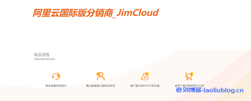 JimCloud-阿里云国际版官方分销商,无需注册,即可购买服务器