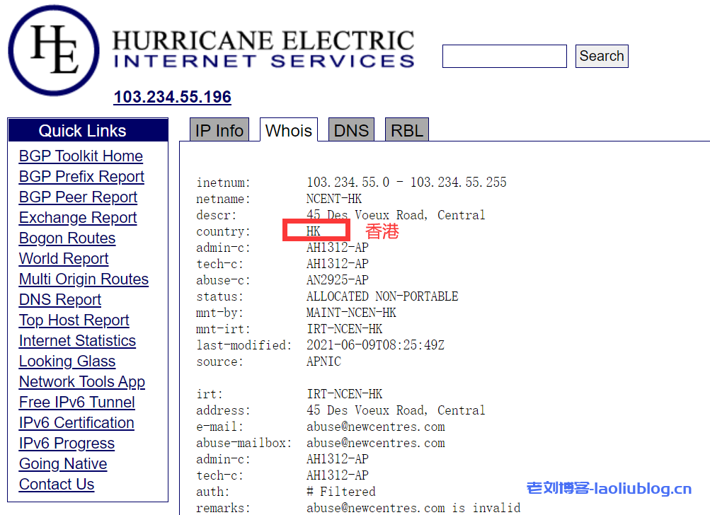 ReCloud香港CMI套餐详情:ReCloud香港CMI线路VPS,原生香港ip 解锁netflix 本地内容,35-500Mbps带宽,¥30.00CNY/月起,老刘博客今天继续选择了一款ReCloud香港VPS,配置是4C4G CMI,官方描述是原生香港ip 解锁netflix 本地内容,具体测评如下: