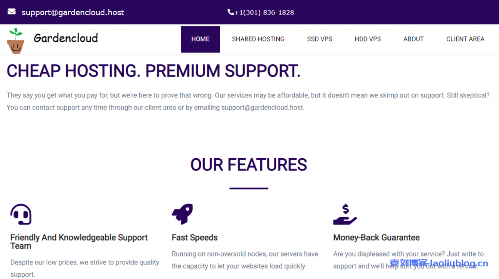 Gardencloud复活节活动:英国VPS年付永久7折优惠!$14.88/年/512MB内存/75GB空间/不限流量@10Gbps端口/KVM-老刘博客