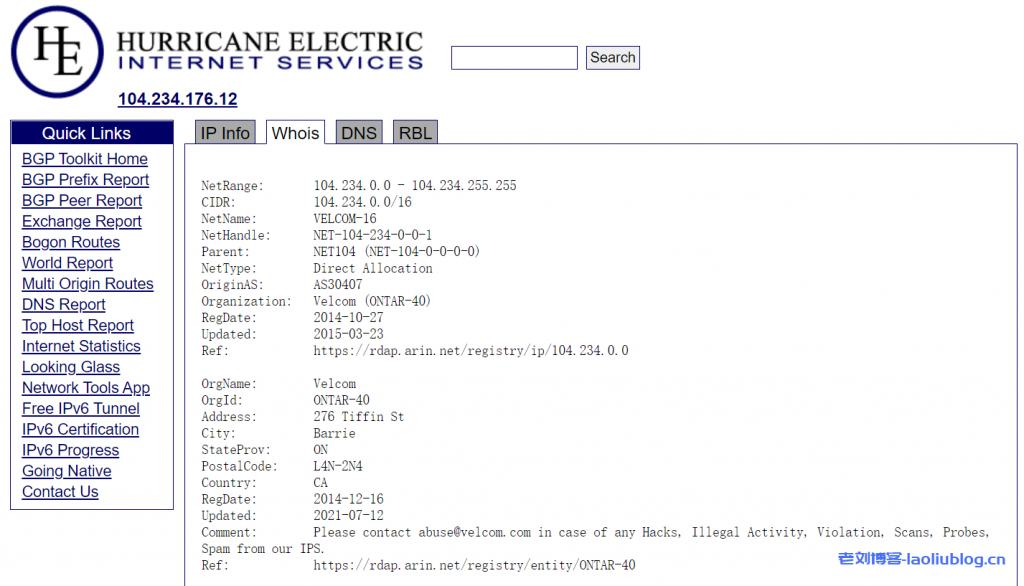 ReCloud香港BGP线路VPS,香港原生ip三网直通,1C512mb 200M VPS测评分享-老刘博客
