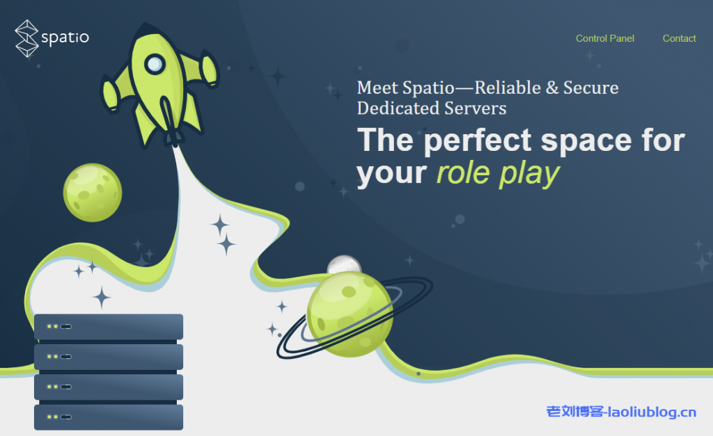 Spatio：美国便宜服务器，堪萨斯城机房，2*E5-2670v2/64GB内存/500GB SSD硬盘/20TB流量/1Gbps带宽，$69 /月起-老刘博客