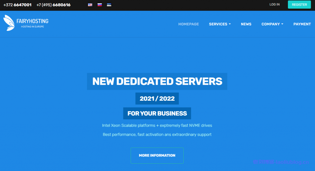 FairyHosting香港KVM VPS:€9.9/月/1核/4GB内存/50GB SSD空间/不限流量@100Mbps端口-老刘博客