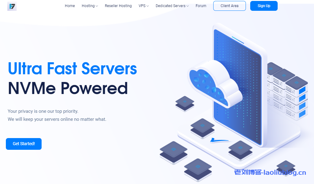 Flaunt7：荷兰VPS，免费三个月（仅限老用户） ，无视版权抗投诉，$4.99/月起-老刘博客