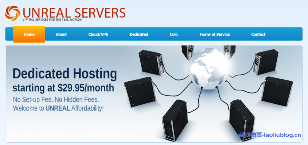 UnRealServers美国堪萨斯独立服务器循环5折优惠！$30/月/2xX5650/64GB内存/480GB SSD硬盘/33TB流量@1Gbps端口-老刘博客