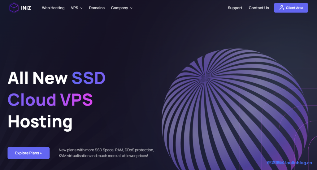 INIZ新增美国洛杉矶AMD Ryzen系列VPS,$4/月/1核1G内存/15G NVMe硬盘/2T流量@1Gbps带宽/20G DDoDS防御-老刘博客