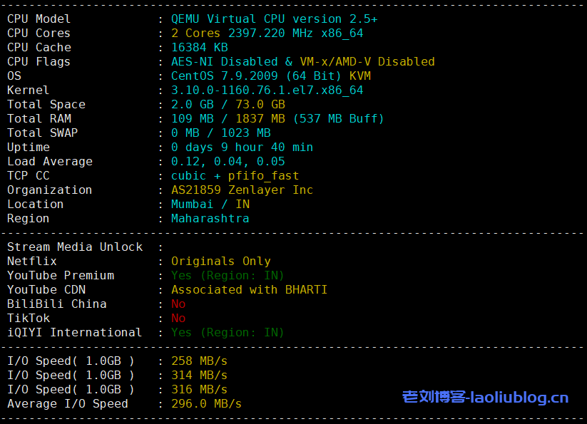 arkecx怎么样?Ark Edge Cloud印度孟买云服务器测评分享,电信和移动绕道欧美再回来,联通从印度经过新加坡再回来-老刘博客
