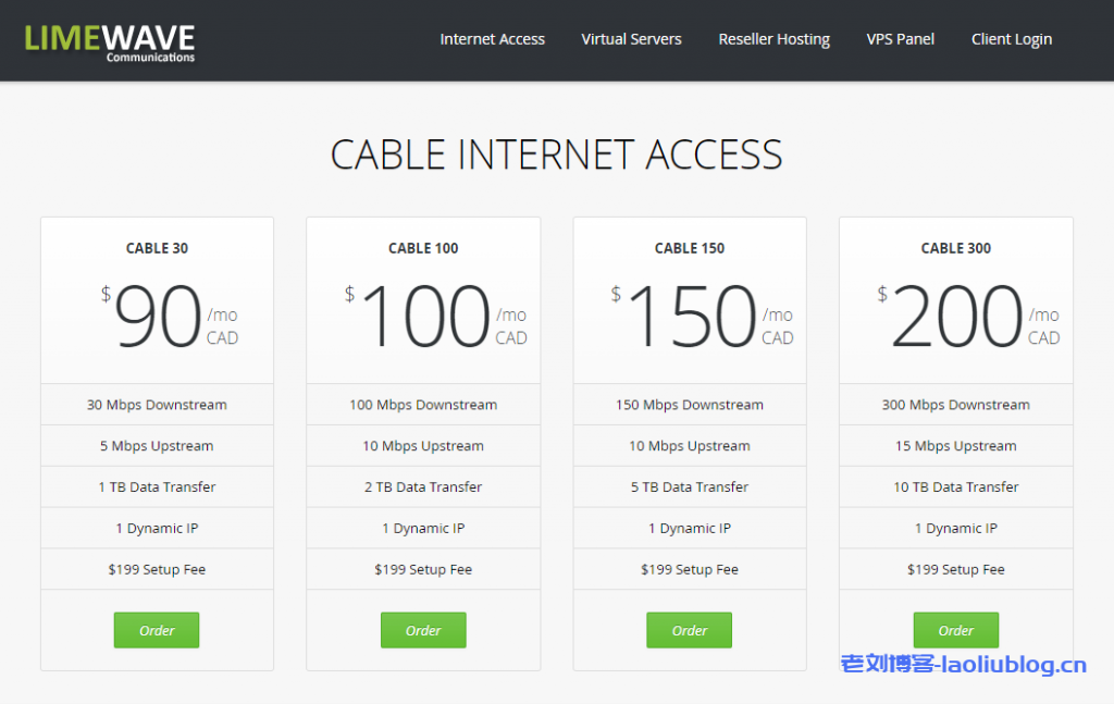 LIMEWAVE循环7折促销美国西雅图VPS低至$2.8/月，免费多送一倍内存和流量！-老刘博客