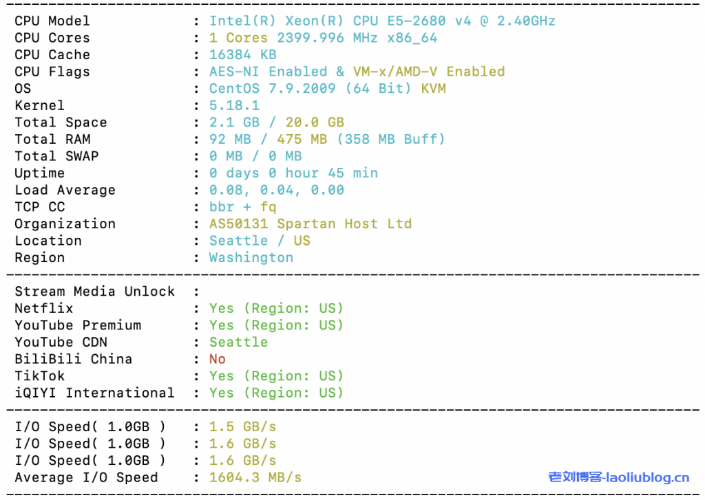 艾云怎么样?艾云2022年双十一活动专区VPS测评:美国原生IP,西雅图4837线路,解锁美区TikTok、奈飞流媒体