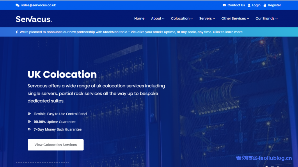 #黑五#Servacus英国VPS年付优惠低至£14/年,英国大盘鸡£120/年,1Gbps端口不限流量,高性价比!-老刘博客