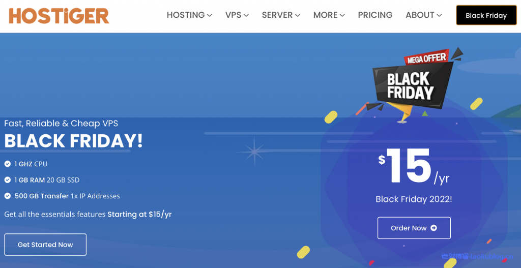 2022年黑色星期五（Black Friday）国外主机VPS服务器域名促销活动汇总-老刘博客