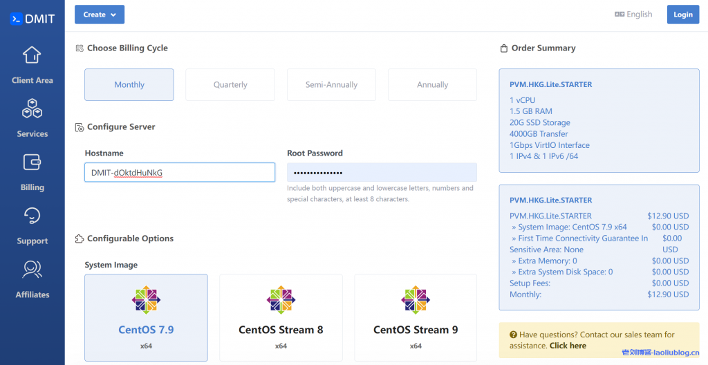 DMIT香港大带宽VPS-PVM.HKG.Lite.STARTER补货,1Gbps端口,支持IPv6,月付$12.9起,三网回程移动CMI-老刘博客