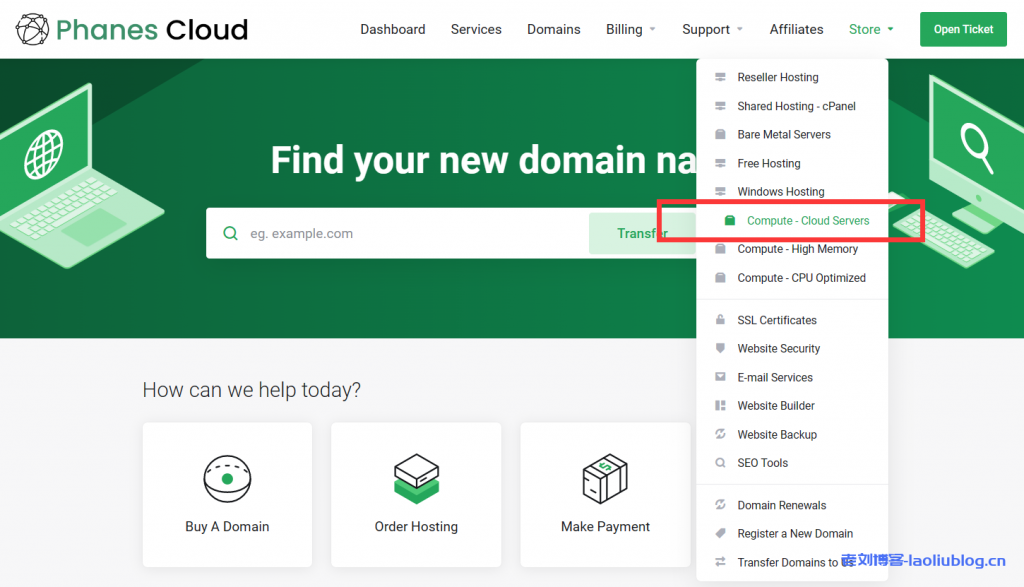 #抗投诉#Phanes Cloud荷兰VPS一次性8折低至3.99欧元/月,支持支付宝/微信-老刘博客