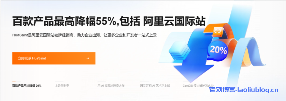 HuaSaint：阿里云产品大幅度降价最新 阿里云国际版 开户教程2024版支持U和人民币-老刘博客