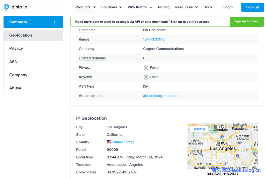 isahost丽萨主机怎么样?Lisahost美国9929线路(三网回程9929,全新双ISP住宅IP)简单测评