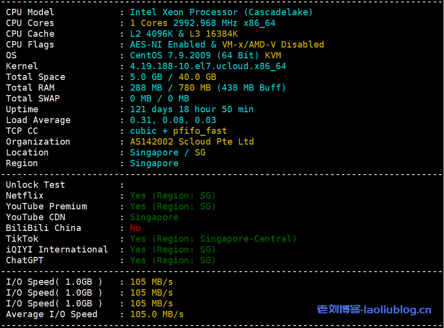 SurferCloud怎么样?SurferCloud新加坡轻量云VPS测评分享,解锁奈菲、chatgpt等流媒体;注册送赠金购买免费VPS-老刘博客