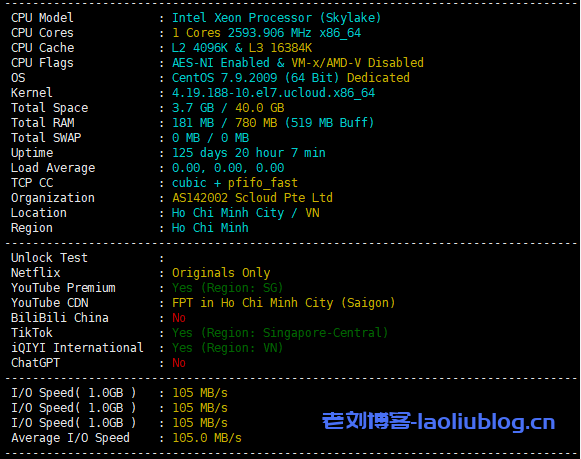 SurferCloud怎么样?SurferCloud越南胡志明市轻量云VPS测评分享,匿名云服务器,支持U付款-老刘博客