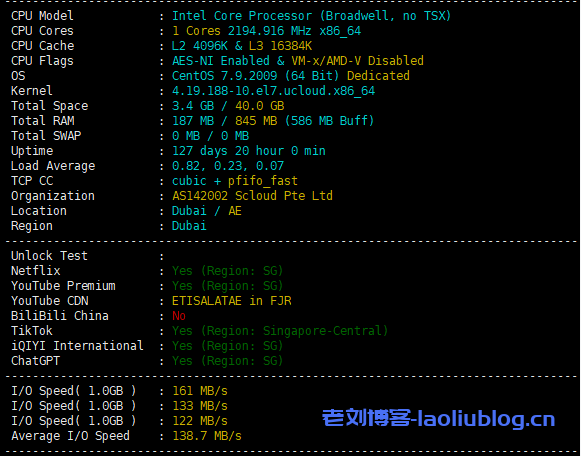 SurferCloud怎么样?SurferCloud阿联酋迪拜轻量云VPS测评分享,匿名云服务器,支持U付款-老刘博客