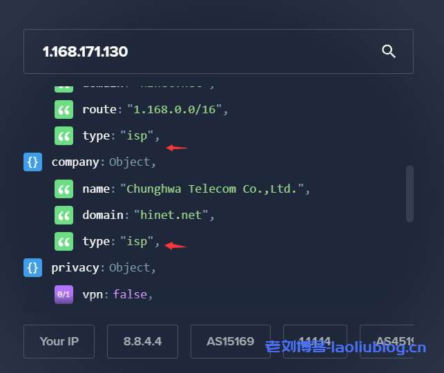 lisahost台湾hinet动态ip VPS测评,台湾双isp原生住宅,顶级的ip!-老刘博客