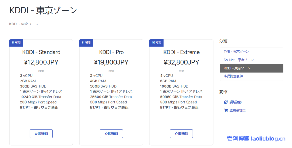tokyonline:日本双ISP VPS,住宅IP,解锁牛X,东京KDDI线路,10T月流量或不限流量-老刘博客